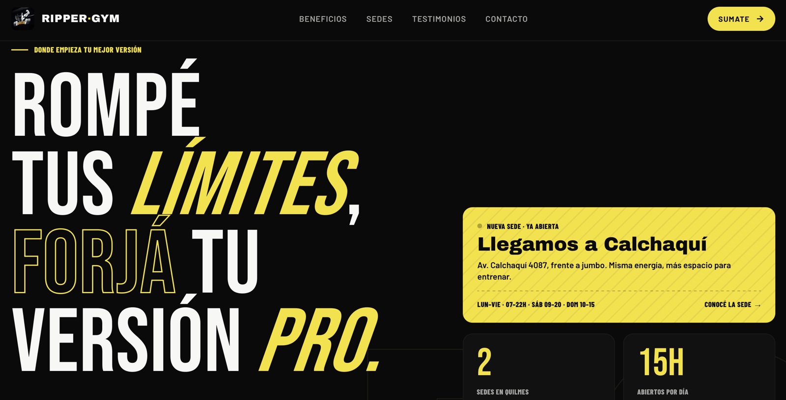 Ripper Gym — Quilmes